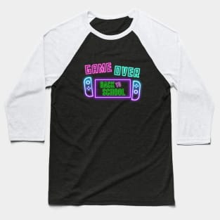 Game Over Back To School Baseball T-Shirt